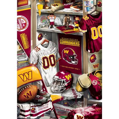 Washington Commanders - Locker Room 500 Piece Jigsaw Puzzle Image 2