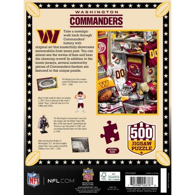 Washington Commanders - Locker Room 500 Piece Jigsaw Puzzle Image 3