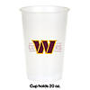 Washington Commanders Plastic Cups, 24 ct Image 2