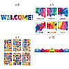 Watercolor Classroom Decorating Kit - 254 Pc. Image 1