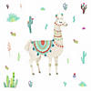 Watercolor Llama Peel & Stick Giant Wall Decals Image 1