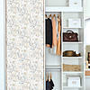 Waverly fiona floral peel & stick wallpaper neutral Image 3