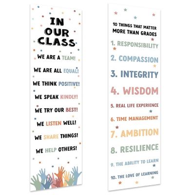 We Are a Team Classroom Banner 2PC 13x48 Image 1