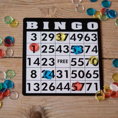 WE Games Deluxe Bingo Game Set Image 1