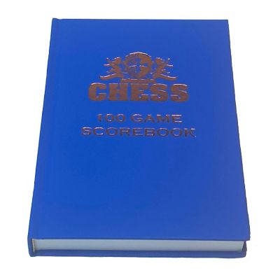WE Games Hardcover Chess Scorebook & Notation Pad - Soft Touch Image 1
