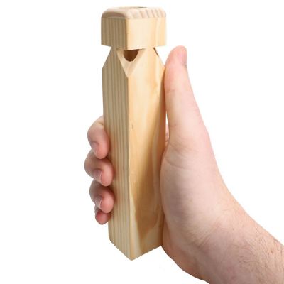 WE Games Old Fashioned Wooden Train Whistle Image 1