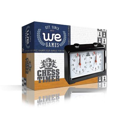 WE Games Royal Crest Quartz Analog Chess Clock/Timer Image 2
