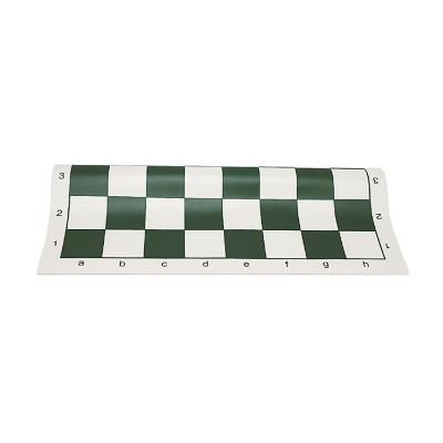 WE Games Tournament Roll Up Vinyl Chess Board - Green - 20 in. Image 2