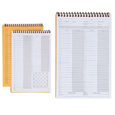 WE Games Ultimate Chess Player's Scorebook Image 1