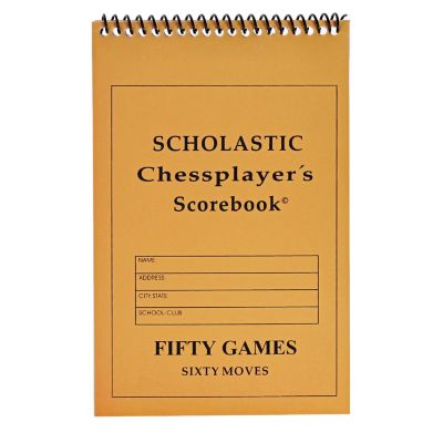 WE Games Ultimate Chess Player's Scorebook Image 1