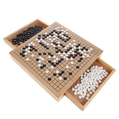 WE Games Wood GO Set with Pull Out Drawers -12 in. Image 3