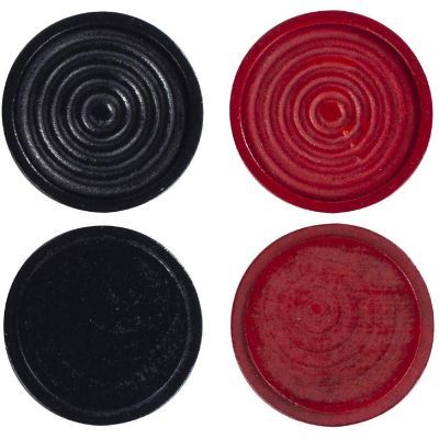 WE Games Wooden Checkers with Stackable Ridges Image 2