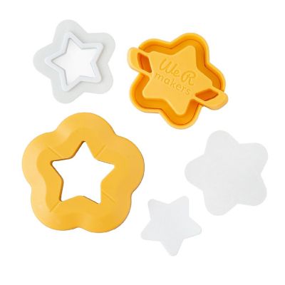 We R Button Press Puffy And Shaker Insert-Star Image 2