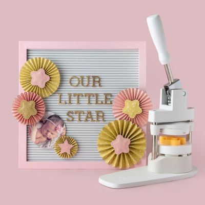 We R Button Press Puffy And Shaker Insert-Star Image 3