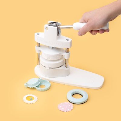 We R Button Press Puffy Sticker And Shaker Shape Kit-13 Pieces Image 1