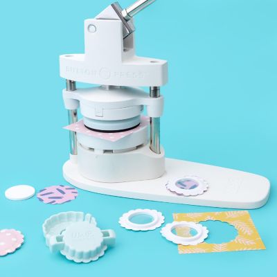 We R Button Press Puffy Sticker And Shaker Shape Kit-13 Pieces Image 2
