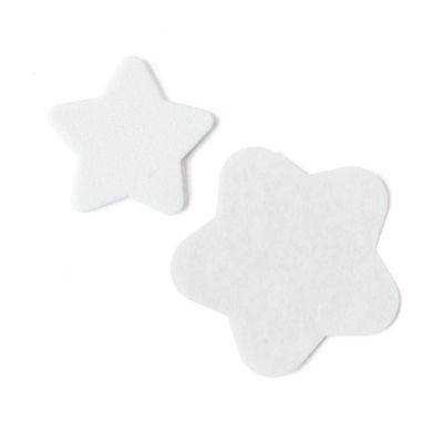 We R Button Press Puffy Sticker Refill-Star, Makes 15 Image 2