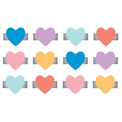 We R Charm Stapler Charm 12/Pkg-Multicolor Heart Image 1