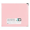 We R Classic Leather D-Ring Album 12"X12"-Pretty Pink Image 1