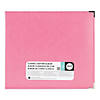 We R Classic Leather D-Ring Album 12"X12"-Strawberry Image 1