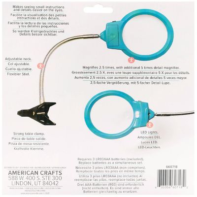 We R Comfort Craft Magnifying Lamp-With Led Light Image 2