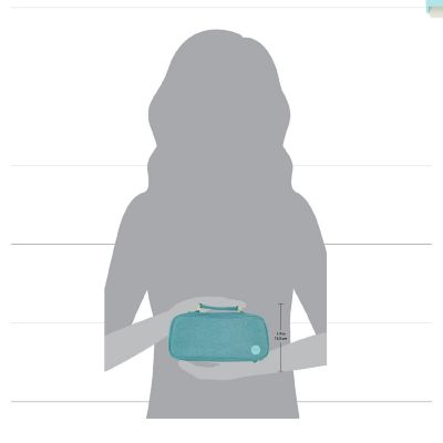We R Crafter's Zippered Pouch-Teal Image 2