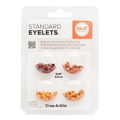 We R Eyelets Standard 60/Pkg-Orange Image 1