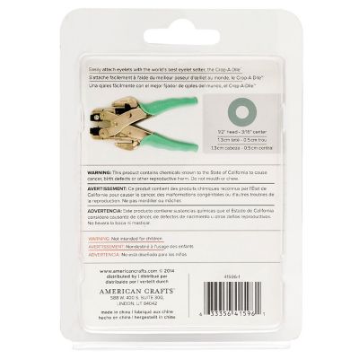 We R Eyelets Wide 40/Pkg-Cool Metal Image 2