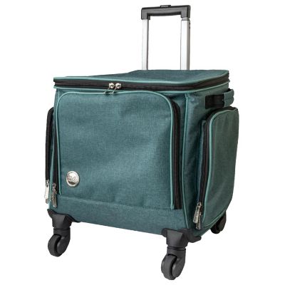 We R Makers Crafter's 360 Degree Rolling Craft Storage Bag-Mint Image 1