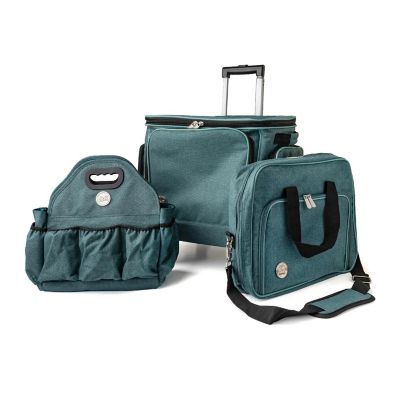 We R Makers Crafter's 360 Degree Rolling Craft Storage Bag-Mint Image 1
