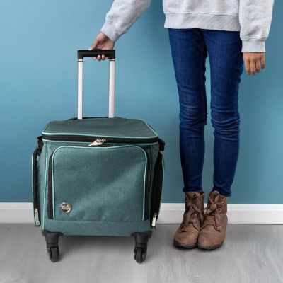 We R Makers Crafter's 360 Degree Rolling Craft Storage Bag-Mint Image 2