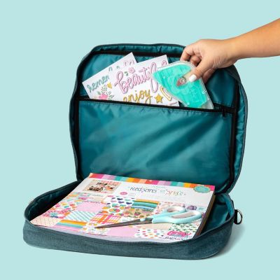 We R Makers Crafter's Storage Shoulder Bag-Mint Image 1