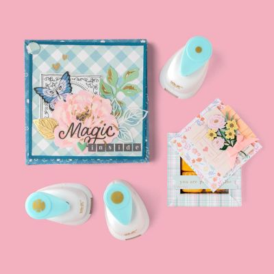 We R Makers Hinge Punch Set-White/Blue Image 2