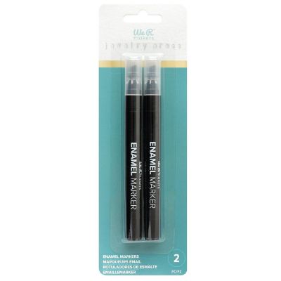 We R Makers Jewelry Press Enamel Pens 2/Pkg-Black Image 1