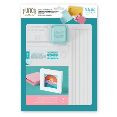 We R Makers Punch Board-Shadow Box Image 1