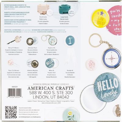 We R Memory Keepers Button Press Kit-20 Pieces Image 2