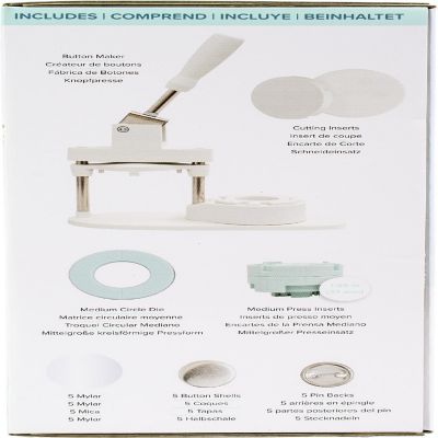 We R Memory Keepers Button Press Kit-20 Pieces Image 3