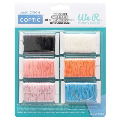 We R Memory Keepers Cinch Coptic Binding Kit 6/Pkg-Thread &amp; Needles Image 1