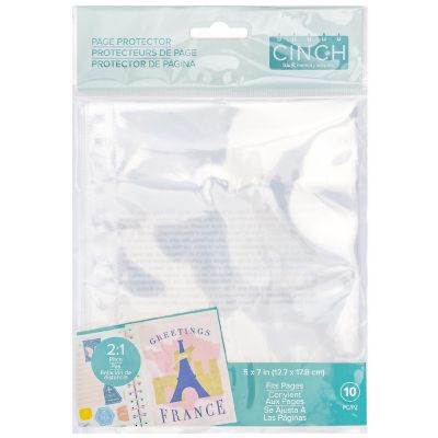 We R Memory Keepers Cinch Page Protectors 5"X7"-10/Pkg Image 1