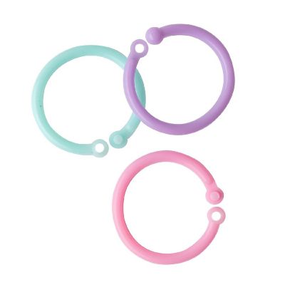 We R Memory Keepers Cinch Plastic Loop Binding 24/Pkg-Pink, Lilac &amp; Blue Image 3