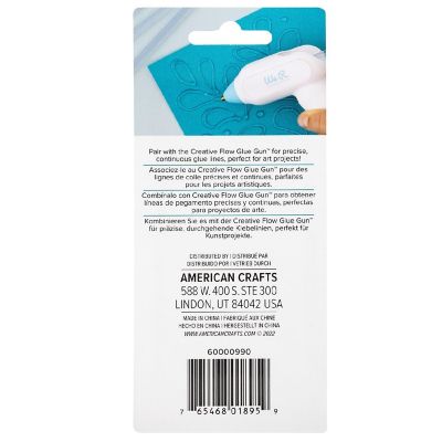 We R Memory Keepers Creative Flow Hot Glue Sticks 30/Pkg-Black And White Image 1