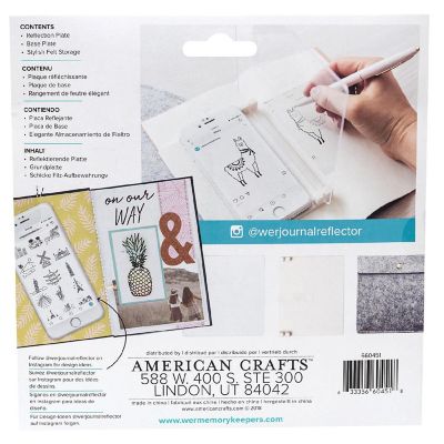 We R Memory Keepers Journal Magic Reflector - TRACER (3 PIECES) 660451 Image 3
