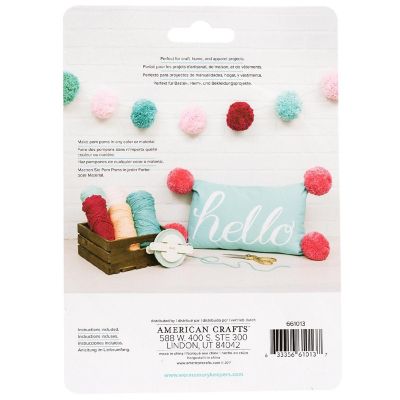 We R Memory Keepers Jumbo Pom Pom Maker - Makes 4.5" Pom Pom Image 2