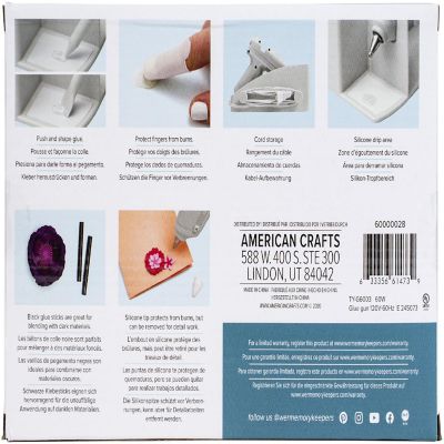 We R Memory Keepers Maker's Glue Gun Kit-Grey Image 3