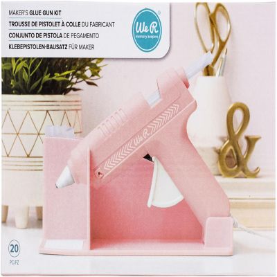 We R Memory Keepers Maker's Glue Gun Kit-Pink Image 1