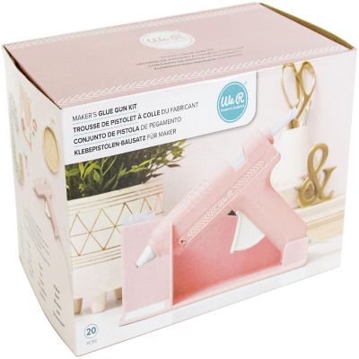 We R Memory Keepers Maker's Glue Gun Kit-Pink Image 1