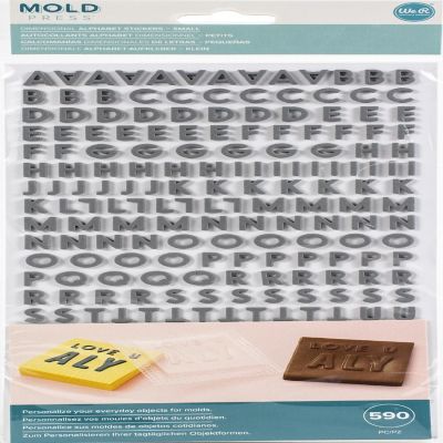 We R Memory Keepers Mold Press Alpha Thickers-Small Image 1