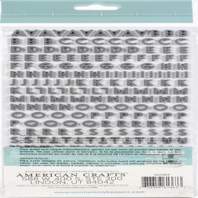 We R Memory Keepers Mold Press Alpha Thickers-Small Image 2