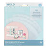 We R Memory Keepers Mold Press Plastic Sheets 40/Pkg-Clear Image 1
