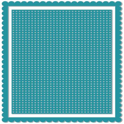 We R Memory Keepers Revolution Dies-Card Front Stitch Grid Image 1